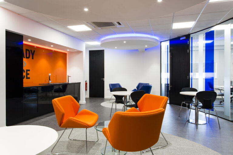 colourful office space