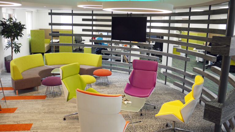 colourful office